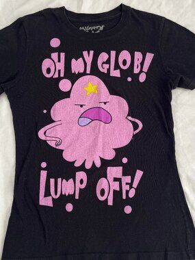 Adventure Time LSP Lumpy space Princess small shirt Mighty fine 100% cotton